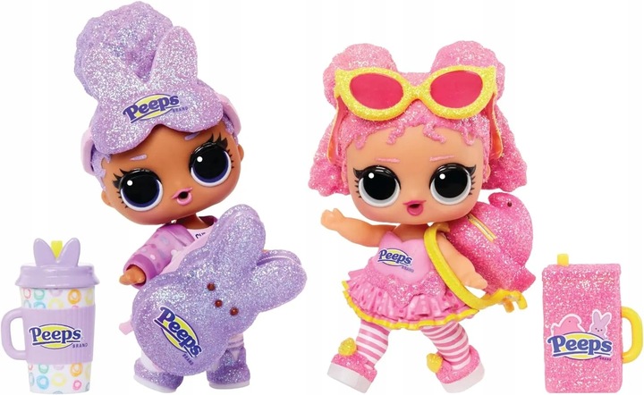 KULA LOL PEEPS LALECZKA NIESPODZIANKA COZY BUNNY WIELKANOCNA EASTER MGA 532