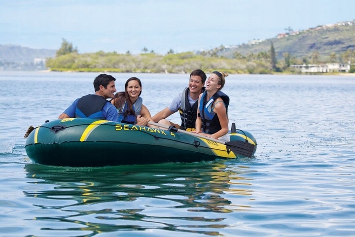 Intex 68351 Łódź Seahawk 4 Set