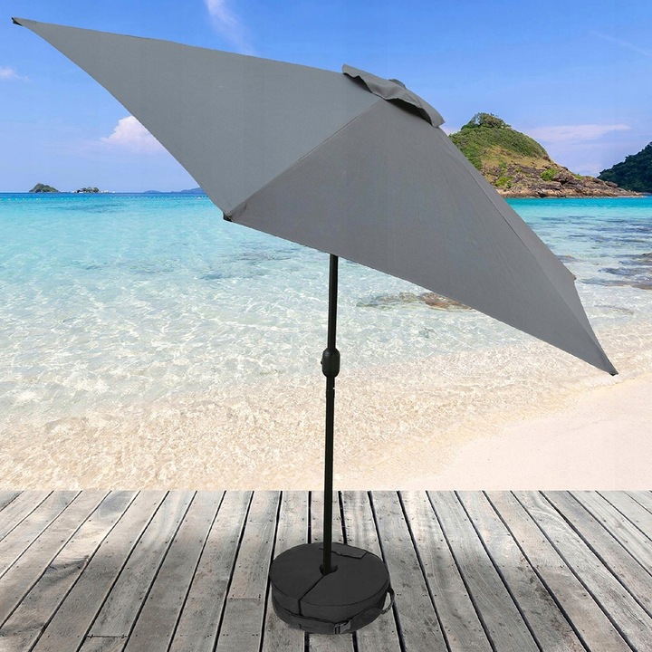 PODSTAWĄ DLA PARASOL, PRZENOŚNY OKRĄGŁY PODSTAWĄ PRZECIWSŁONECZNY DO OGRODU