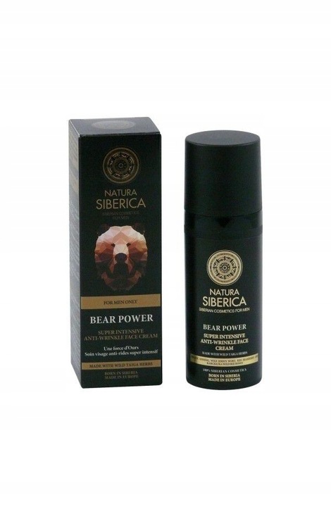 NATURA SIBERICA MEN PRZECIWZMARSZCZKOWY KREM DO TWARZY DLA MĘŻCZYZN 50 ml