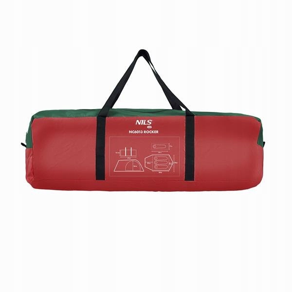 Namiot Kempingowy Turystyczny 3 Osobowy Filtr UV + Przedsionek Nils Camp