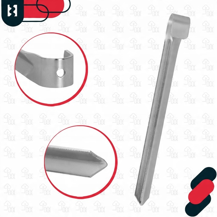 ZESTAW 4X KOTWA KOTWY WBIJANE SZPILKI ŚLEDŹ DO TRAMPOLINY OCYNKOWANE 430 MM