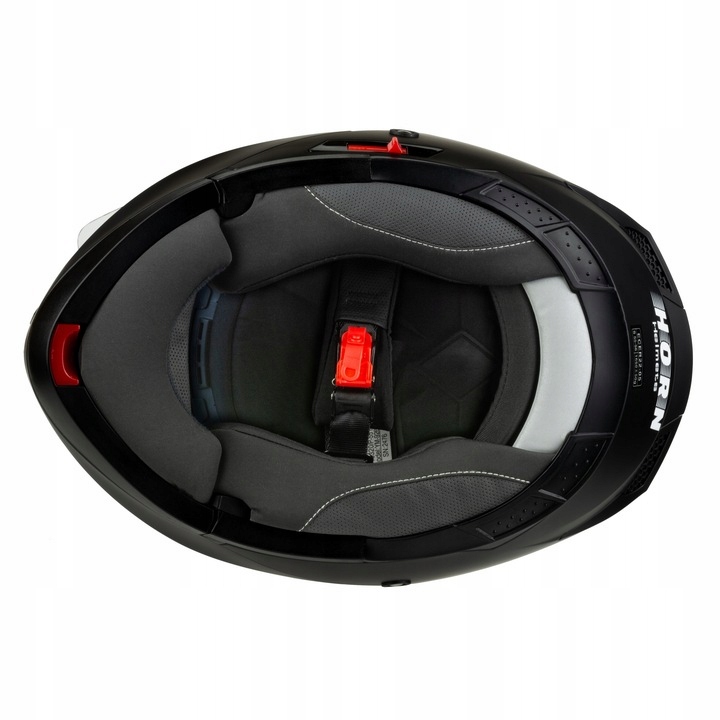 Kask Szczękowy Motocyklowy HORN H926 Czarny Matowy + Blenda ECE 22-06 L