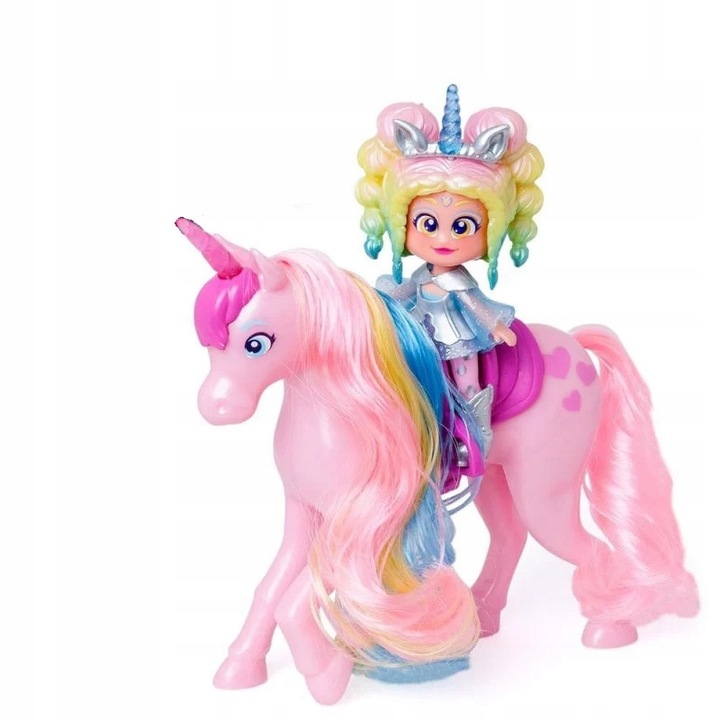 Kookyloos Tęczowy Jednorożec Różowy Konik Lalka Laleczka Iris