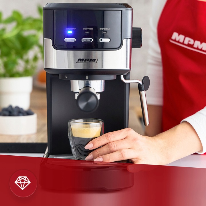 Ekspres do kawy ciśnieniowy kolbowy MPM MKW-13M