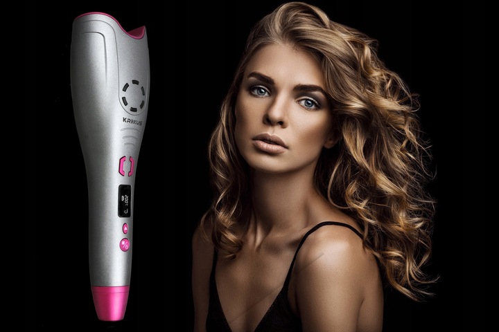Lokówka Do Włosów Automatyczna Ceramiczna Curl LCD