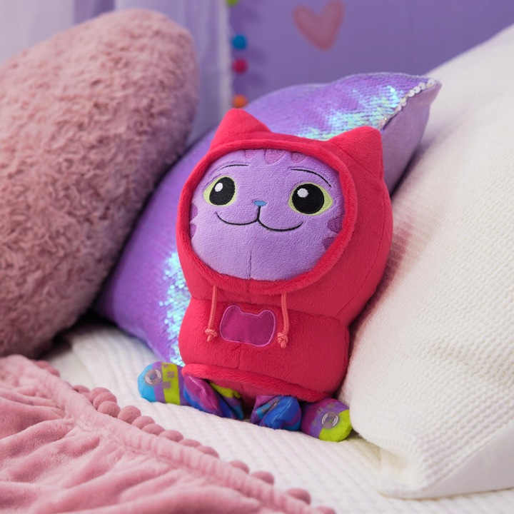 KOCI DOMEK GABI MASKOTKA DJ KOCIMIĘTKA RUCHOMY PLUSZAK DJ CATNIP 25 CM