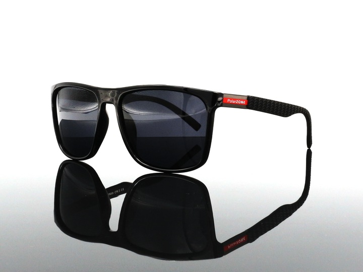 OKULARY PRZECIWSŁONECZNE MĘSKIE FILTR UV400 POLARYZACYJNE POLARZONE NERDY
