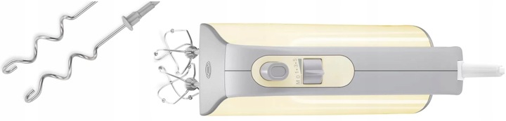 Mikser ręczny kuchenny Bosch 500W 5 prędkości Funkcja Turbo Beżowy