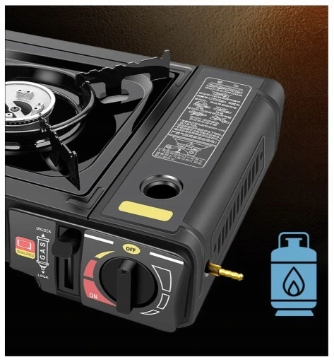 KUCHENKA TURYSTYCZNA GAZOWA Z PRZENOŚNĄ WALIZKĄ + 4x KARTUSZ Z GAZEM PIKNIK