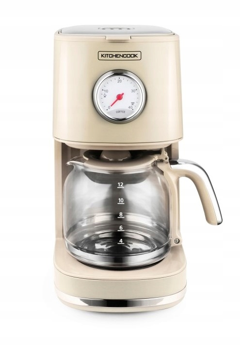 Ekspres przelewowy 1,5l Kitchencook kolekcja RETRO CREME