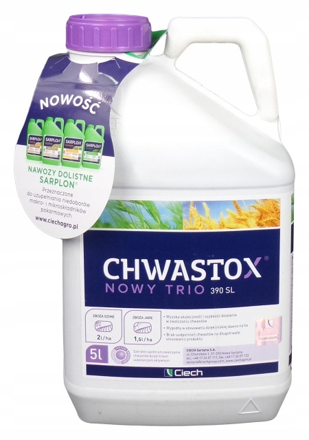 Chwastox Trio Nowy 5L wczesne chwasty dwuliścienne