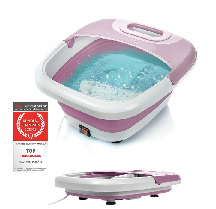 Masażer do stóp FIRST AUSTRIA SKŁADANY 450W NOWOŚĆ idealny na prezent