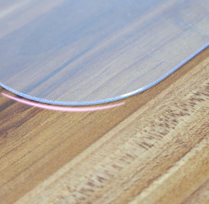 MATA OHRONNA NA STÓŁ BLAT PODKŁADKA PRZEZROCZYSTA MIĘKKIE SZKŁO 1MM 60X120