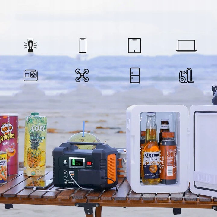 STACJA ZASILANIA Flashfish E200 151Wh 40800mAh