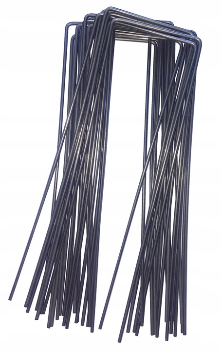 MOCNE METALOWE SZPILKI DO AGROWŁOKNINY AGROTKANINY KOŁKI 25