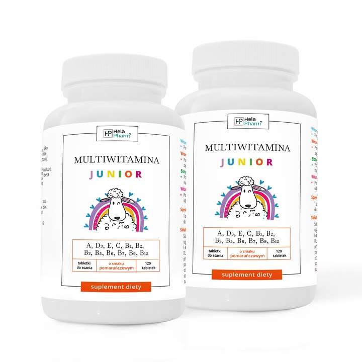 Multiwitamina JUNIOR dla dzieci DO SSANIA 2x120