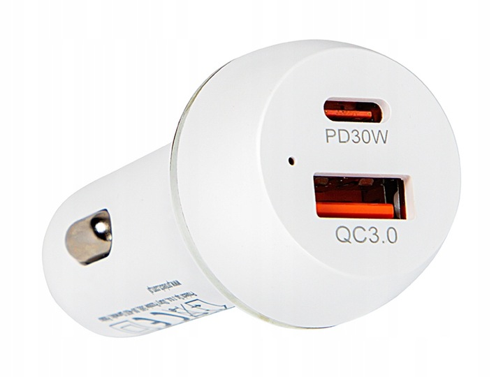 Ładowarka gniazdo USB+USB-C