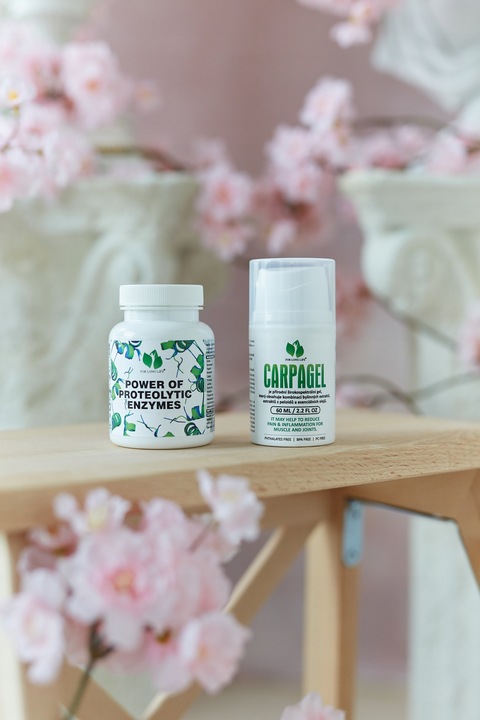 For long life CARPAGEL naturalny żel przeciwzapalny, szybka skuteczność 60