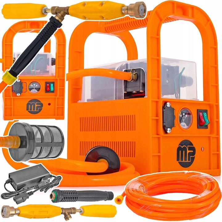 OPRYSKIWACZ Duży Zasięg akumulatorowy elektryczny myjka ciśnieniowa MP0356