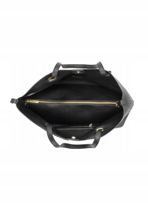 OCHNIK Duża czarna torebka shopper TOREC-0995A-99(Z25)