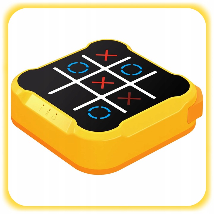 ELEKTRONICZNA LOGICZNA GRA KÓŁKO I KRZYŻYK 4W1 EDUKACYJNA