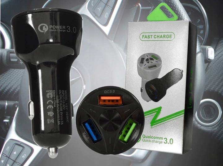 Ładowarka Samochodowa USB do Telefonu Tableta