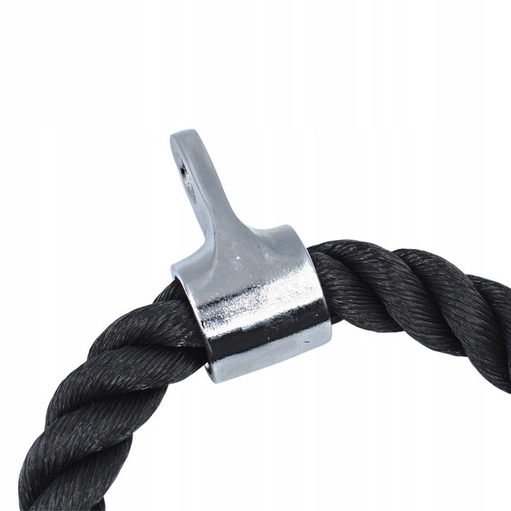 SZNUR LINA UCHWYT DO WYCIĄGU ATLASU GÓRNEGO DOLNEGO NA TRICEPS DO ĆWICZEŃ