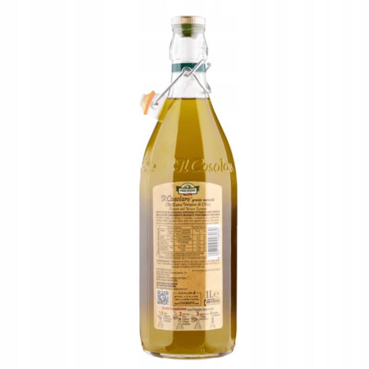 OLIWA EXTRA VERGIN NIEFILTROWANA 1L FARCHIONI data przydatności 04.06.2027