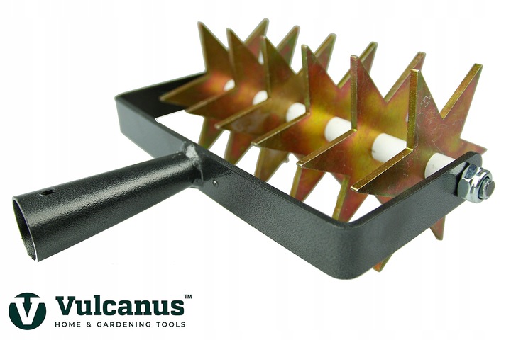 Kultywator Ręczny Do Gleby Ziemi Ogrodu Spulchniacz Ogrodowy 6-GWIAZDKOWY