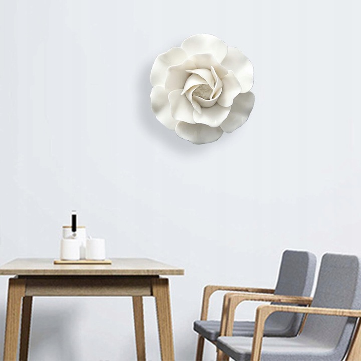 Wiszące ceramiczne kwiaty Craft S Peonia 8cm