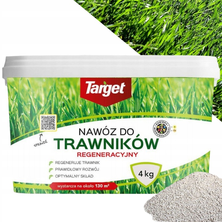 TARGET DO TRAWNIKÓW REGENERACJA 4kg NAWÓZ TRAWNIK