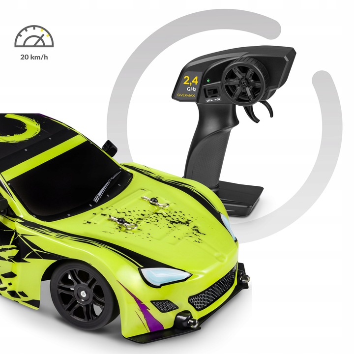 Samochód Auto RC DRIFT DRIFTING do DRIFTU ZDALNIE STEROWANY 1:16 20km/h