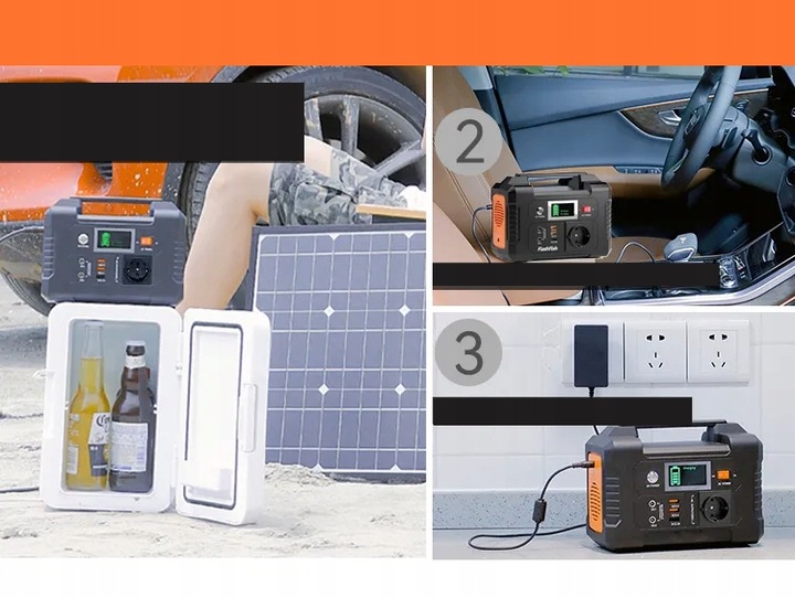 STACJA ZASILANIA Flashfish E200 151Wh 40800mAh