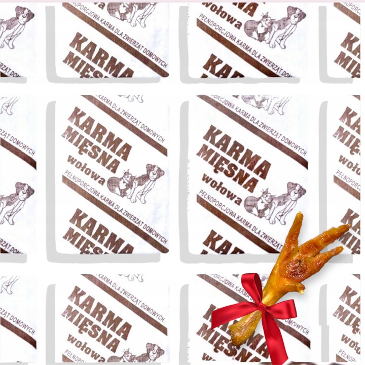 10kg Mięso mrożone dla psa WOŁOWE Clasic 100% barf wołowina karma + GRATIS