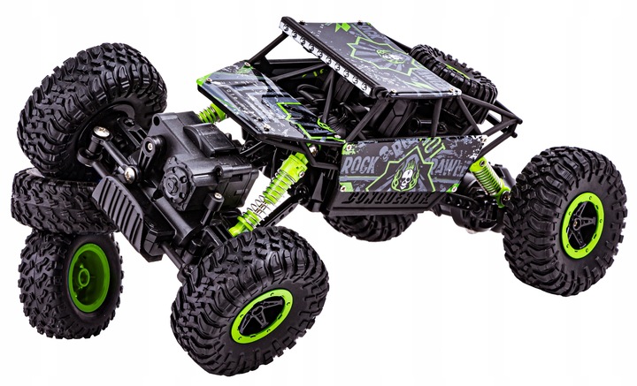 ZABAWKA ZDALNIE STEROWANY JEŻDŻĄCY HB CRAWLER 4WD ZDALNIE STEROWANY LED