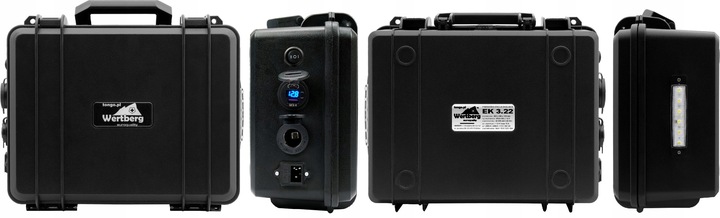 Akumulator do kompresorowych lodówek turystycznych bateria stacja zasilania