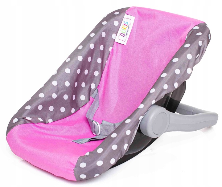 NOSIDEŁKO dla lalek 3w1 NOSIDŁO FOTELIK SAMOCHODOWY BUJAK dla lalki