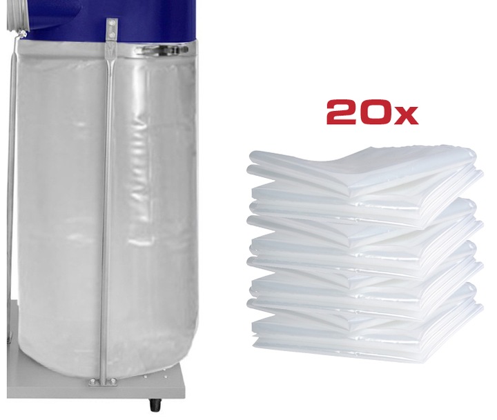 WORKI ODPADOWE FOLIOWE DO ODCIĄGU 20 szt.