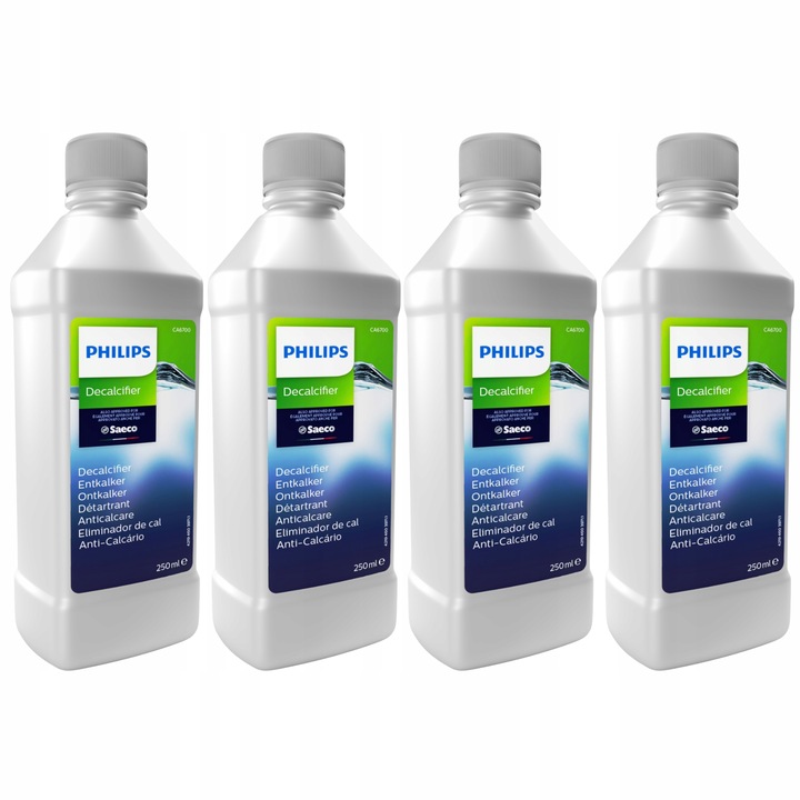 Odkamieniacz do ekspresu Saeco Philips LatteGo - CA6700 4x 250 ml