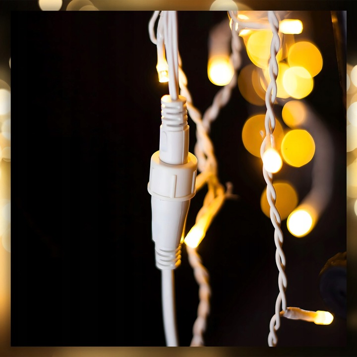 SOPLE LAMPKI CHOINKOWE ŚWIATEŁKA 300 LED 14,5M GRUBY KABEL FLASH ZEWNĘTRZNE