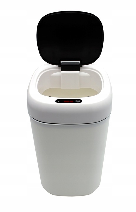 Łazienkowy kosz na śmieci czujnik ruchu bezdotyk