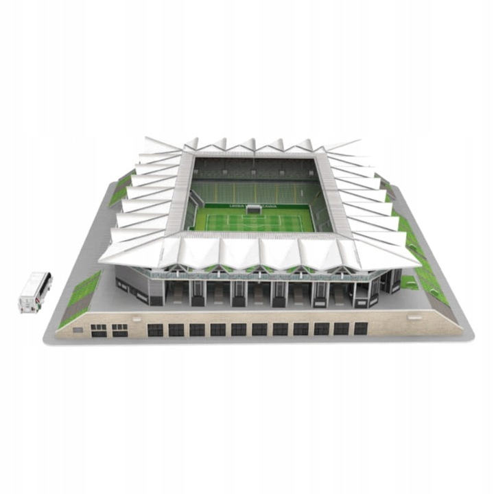 Stadion Miejski Legii Warszawa im. J. Piłsudskiego - LEGIA - Puzzle 3D 154