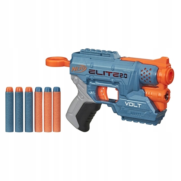 Pistolet NERF VOLT ELITE 2.0 +celownik laserowy + DODATKI STRZAŁKI OPASKA