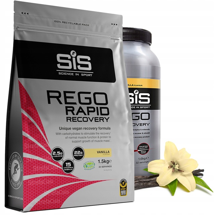SIS Rego Rapid Recovery 1500g KOKTAJL REGENERACYJNY PO TRENINGU | Wanilia