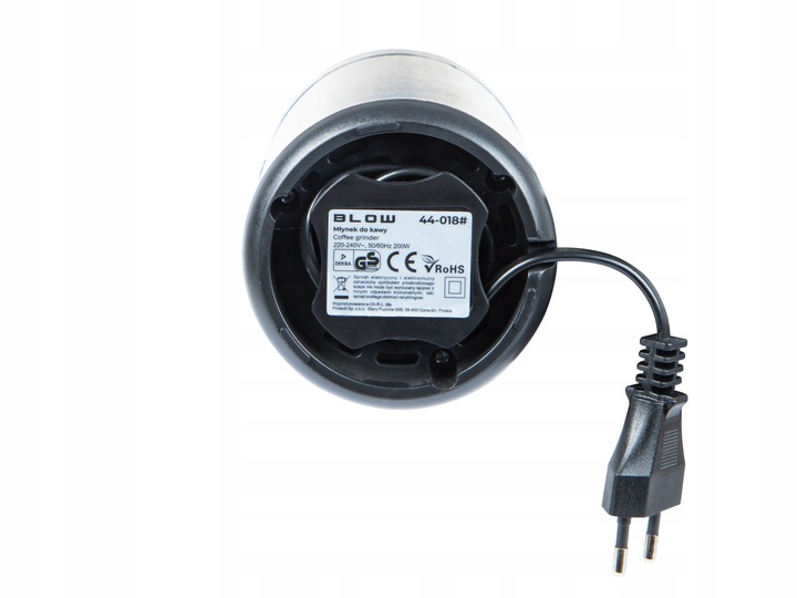 MOCNY MŁYNEK ELEKTRYCZNY DO MIELENIA KAWY ORZECHÓW ZBOŻA CUKRU GRINDER 200W