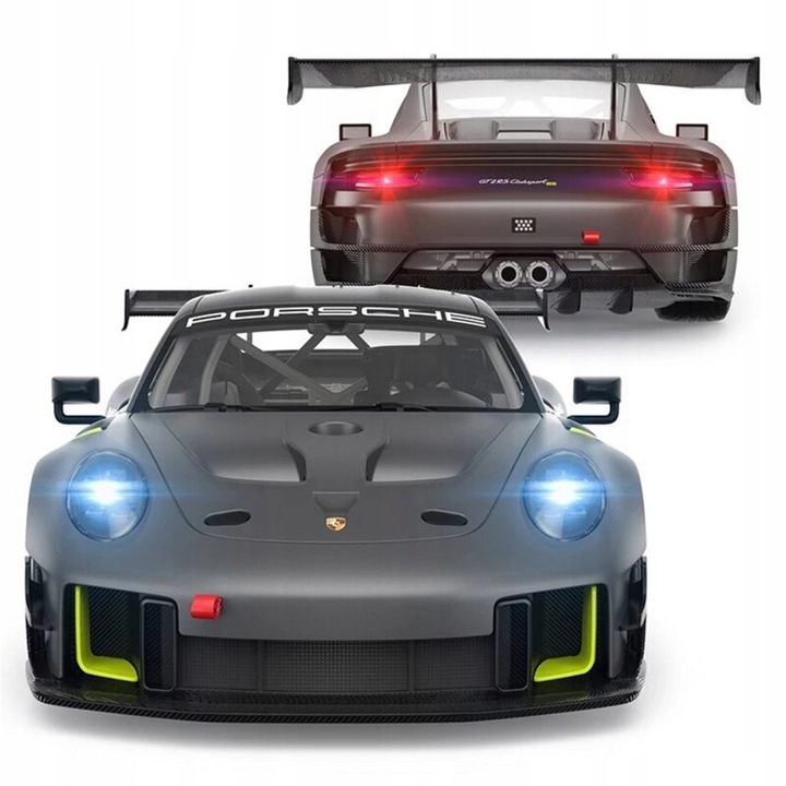 SAMOCHÓD ZDALNIE STEROWANY Porsche 911 GT2 RS LED AUTO RC RASTAR NA PILOTA