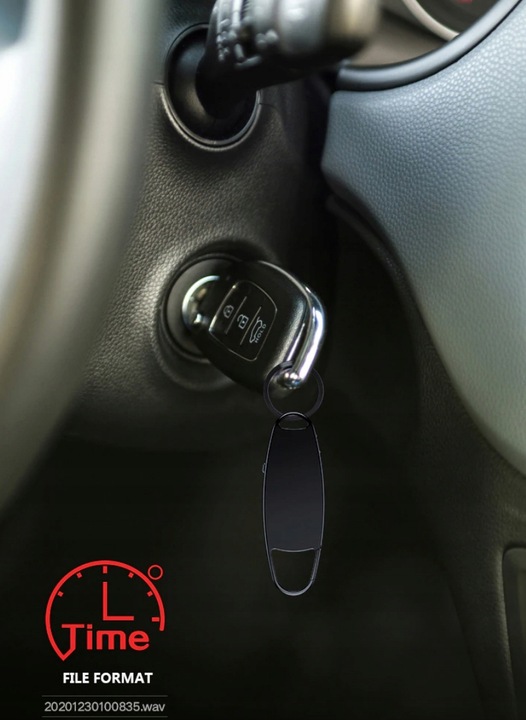 MINI DYKTAFON PENDRIVE URUCHAMIANY NA GŁOS 32GB HQ