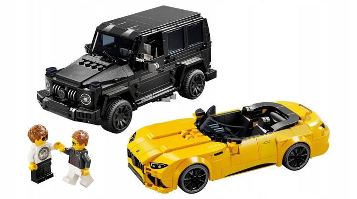 LEGO SPEED 10+ AUTO MERCEDES DWA SAMOCHODY MERCEDES AMG G63 I SL63 76924