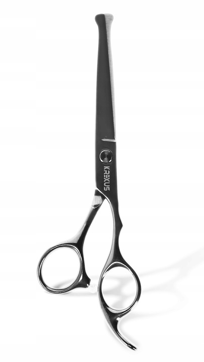 Profesjonalne Nożyczki do Strzyżenia Psów Kotów Czarne Zestaw Etui Grzebień